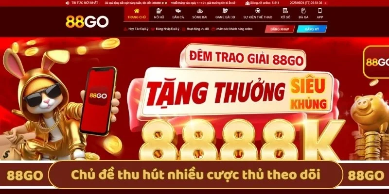 Chủ đề thu hút nhiều cược thủ theo dõi