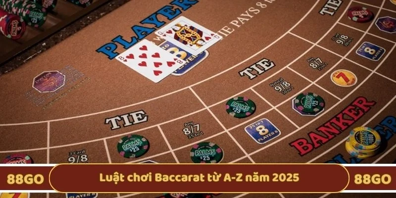 Luật chơi Baccarat từ A-Z năm 2025