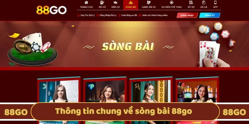 Thông tin chung về sòng bài 88go